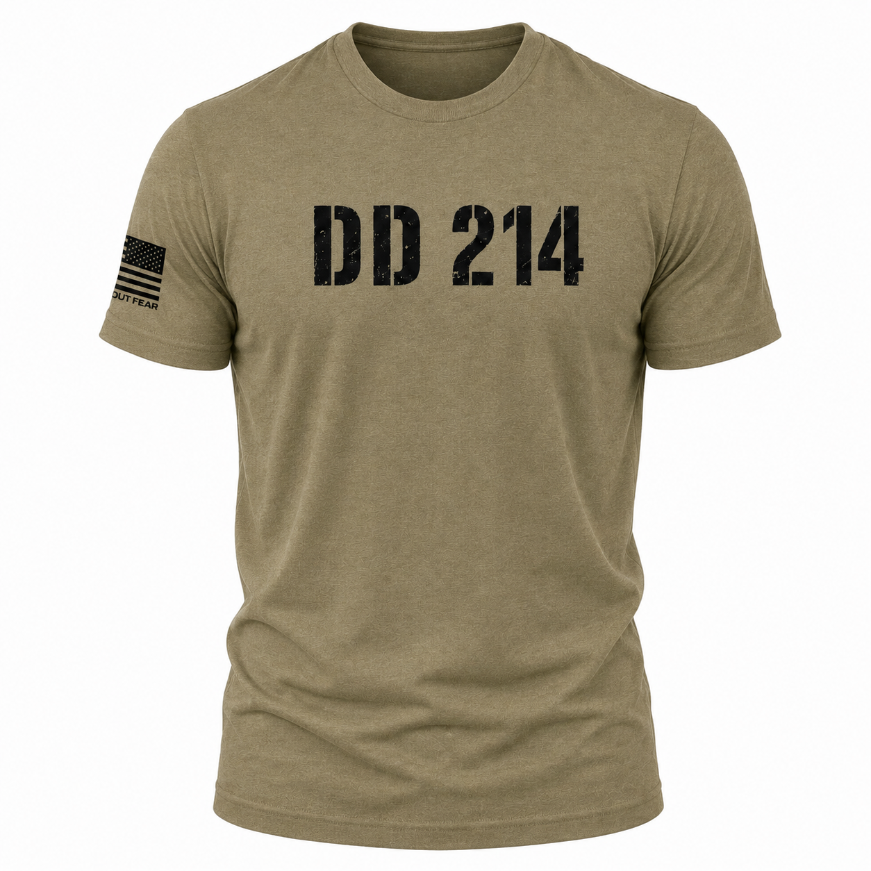 Lead Without Fear DD214 Separation Anxiety veteran t-shirt 
