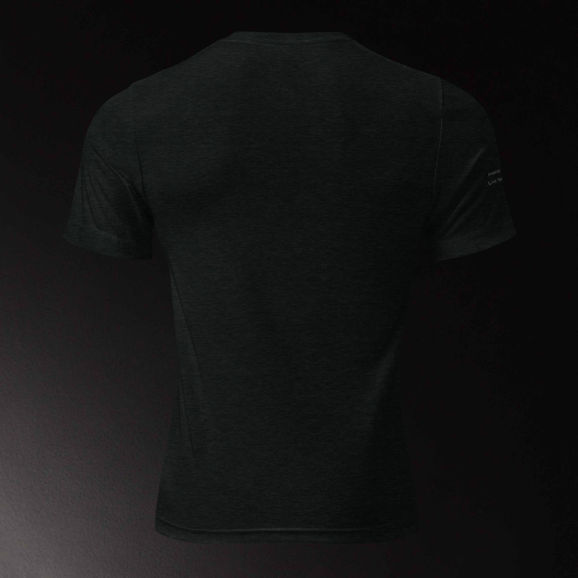Lead Without Fear® Stealth Tee black triblend back