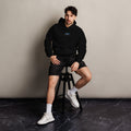 Oversized hoodie featuring the Lead Without Fear® logo embroidered on the front and “Inspire Courage. Live Your Mission.” DTG printed on the back.